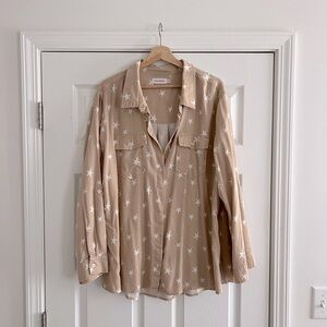 Button down blouse | 3X